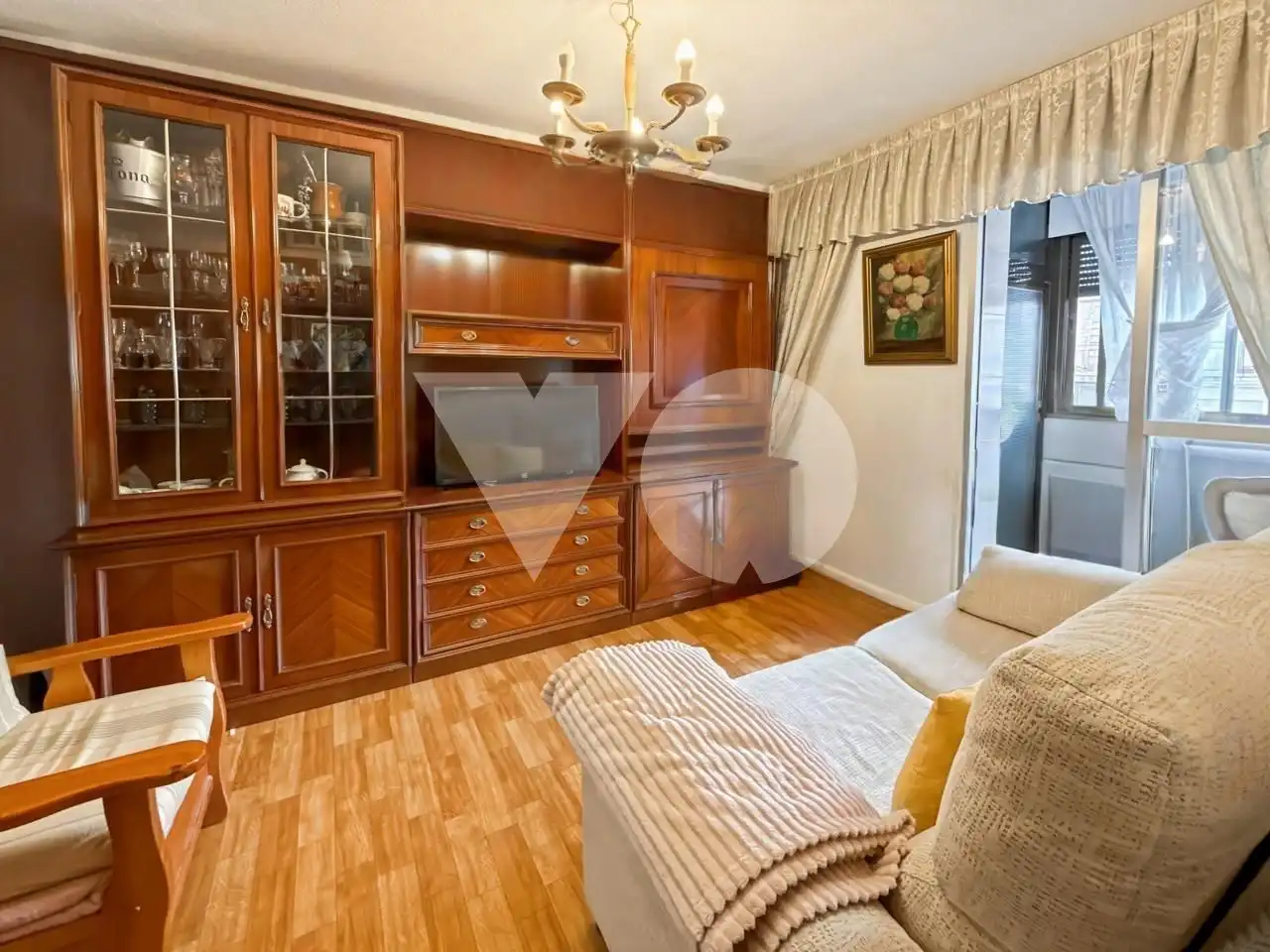 Sala d'estar de Pis en venda en Madrid amb Aire condicionat, Calefacció i Terrassa
