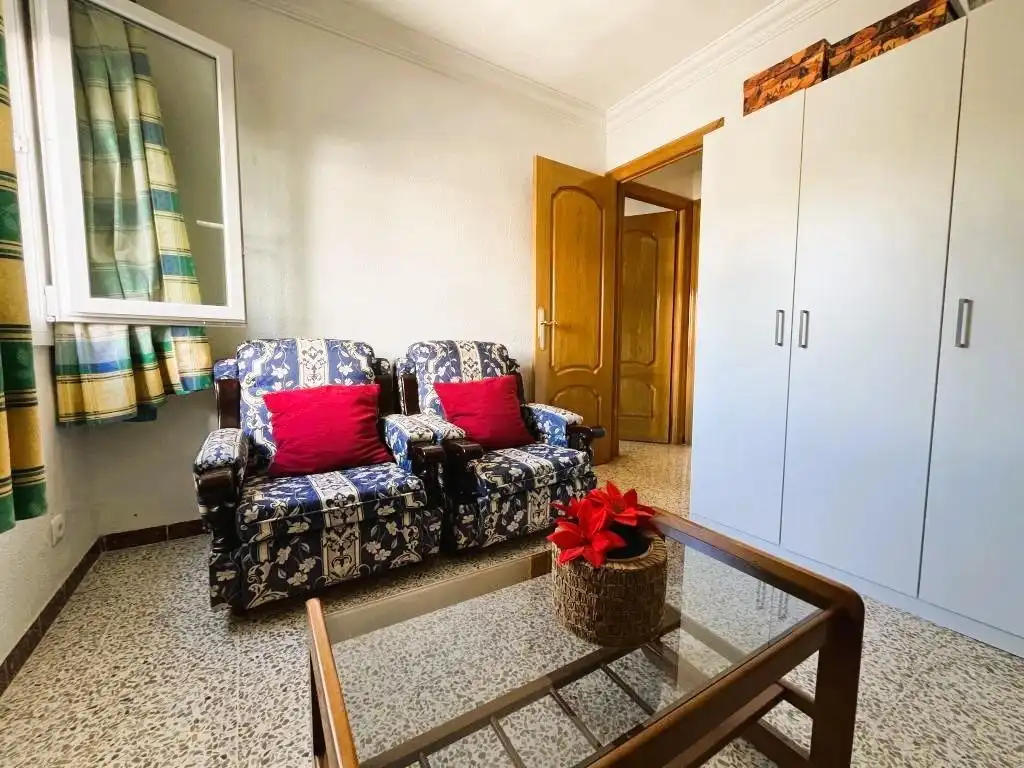 Sala de estar de Piso en venta en Málaga con Aire acondicionado, Terraza y Trastero