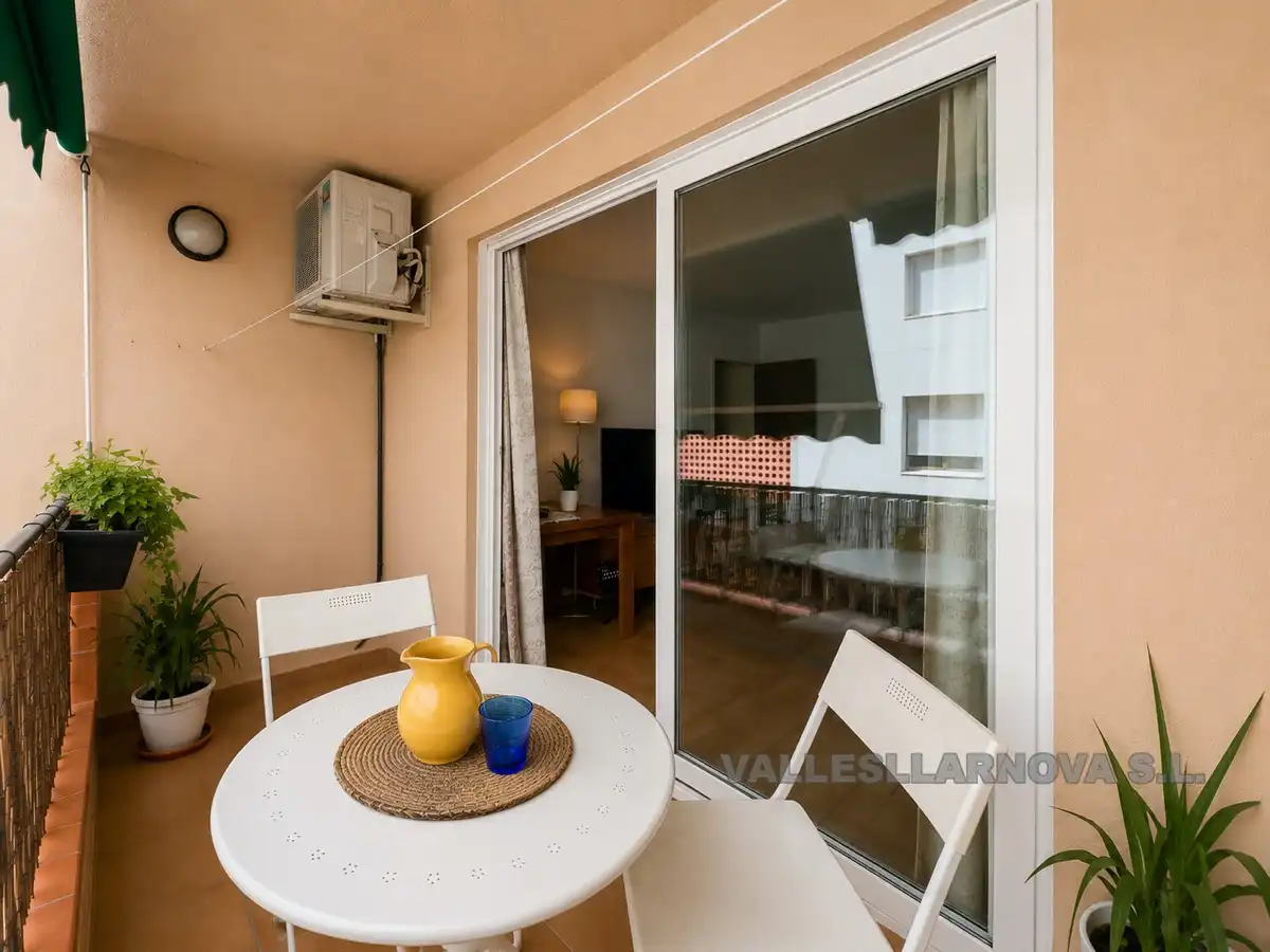 Balcony of Flat for sale in Mollet del Vallès  with Air Conditioner