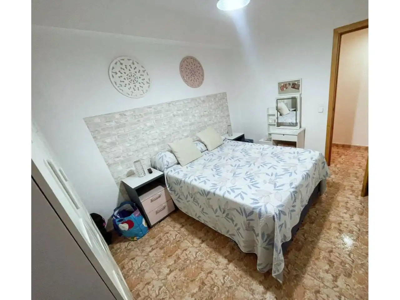 Schlafzimmer von Wohnung zum Verkauf in  Palma de Mallorca mit Klimaanlage und Balkon