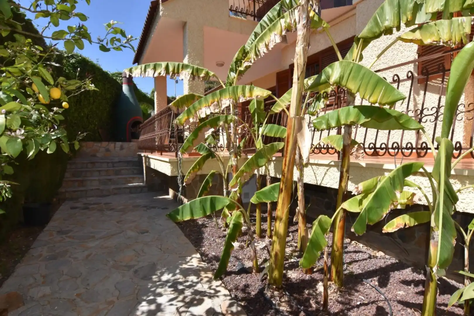Jardín de Casa o chalet en venta en Mazarrón con Calefacción, Jardín privado y Terraza