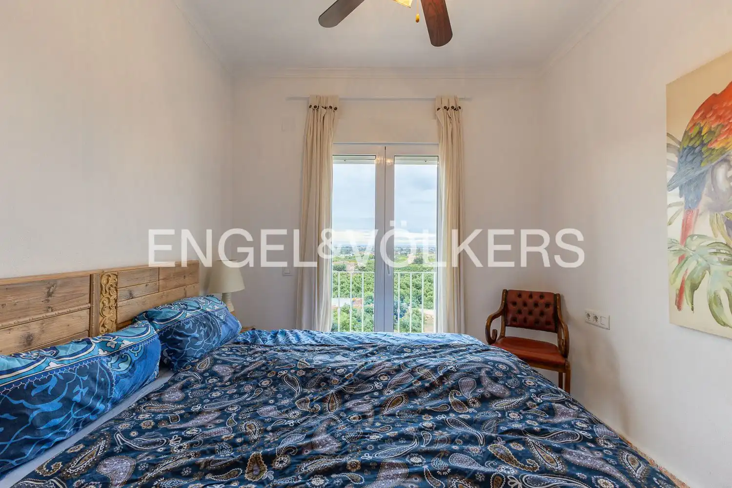 Bedroom of Houses for sale in Pedreguer  with Air Conditioner, Heating and Private garden