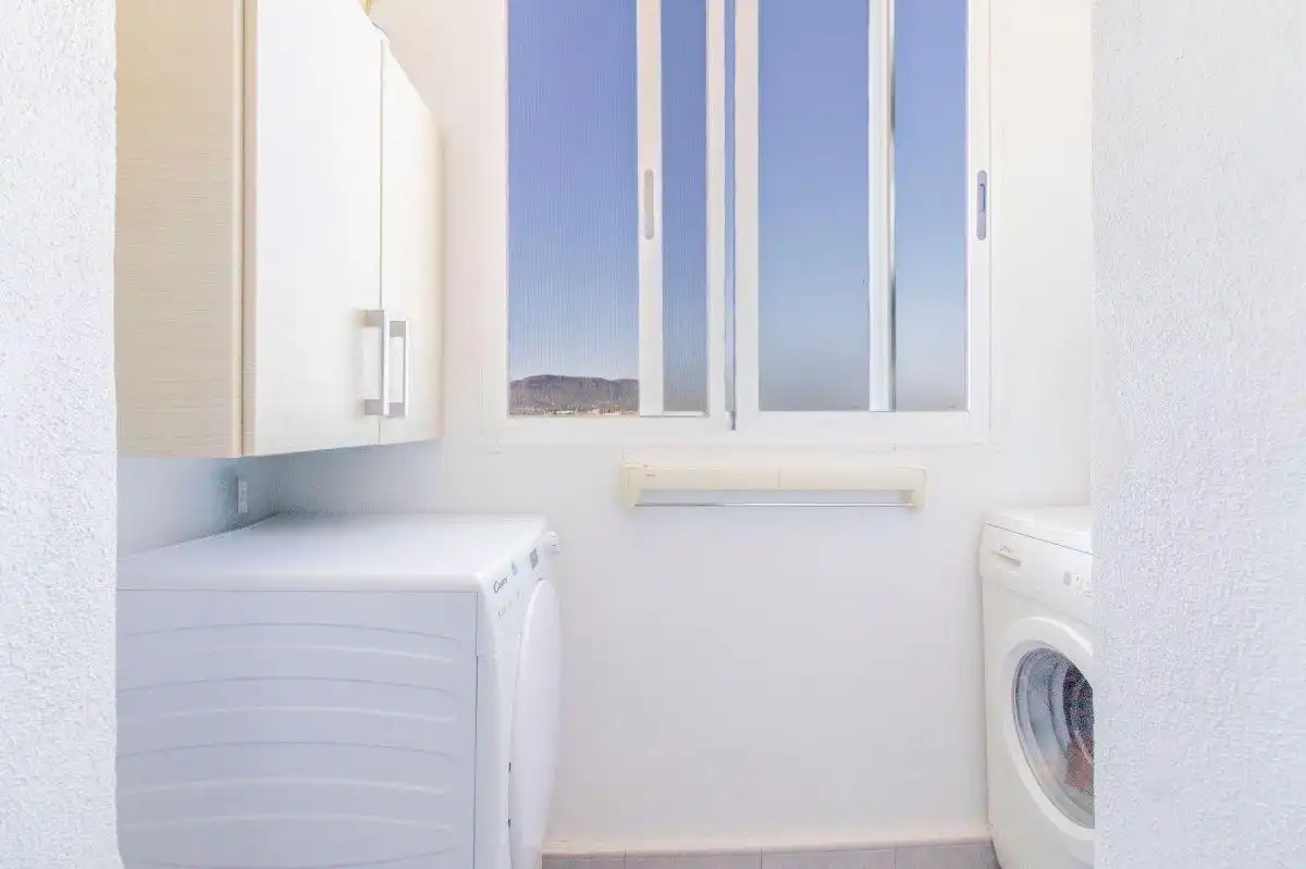 Balcony of Flat for sale in Faura  with Air Conditioner and Heating