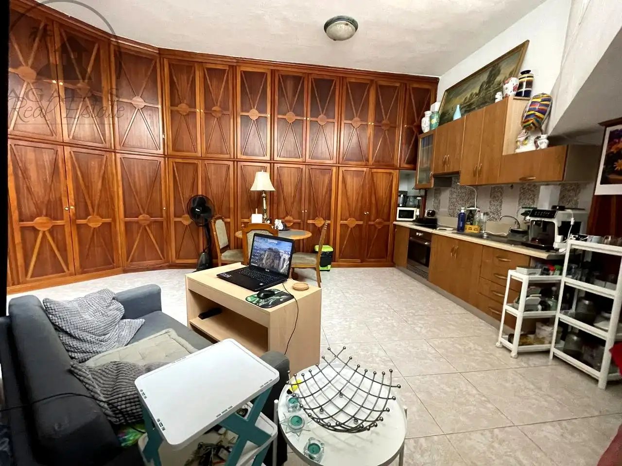 Sala d'estar de Casa o xalet en venda en Adeje amb Terrassa, Moblat i Piscina comunitària