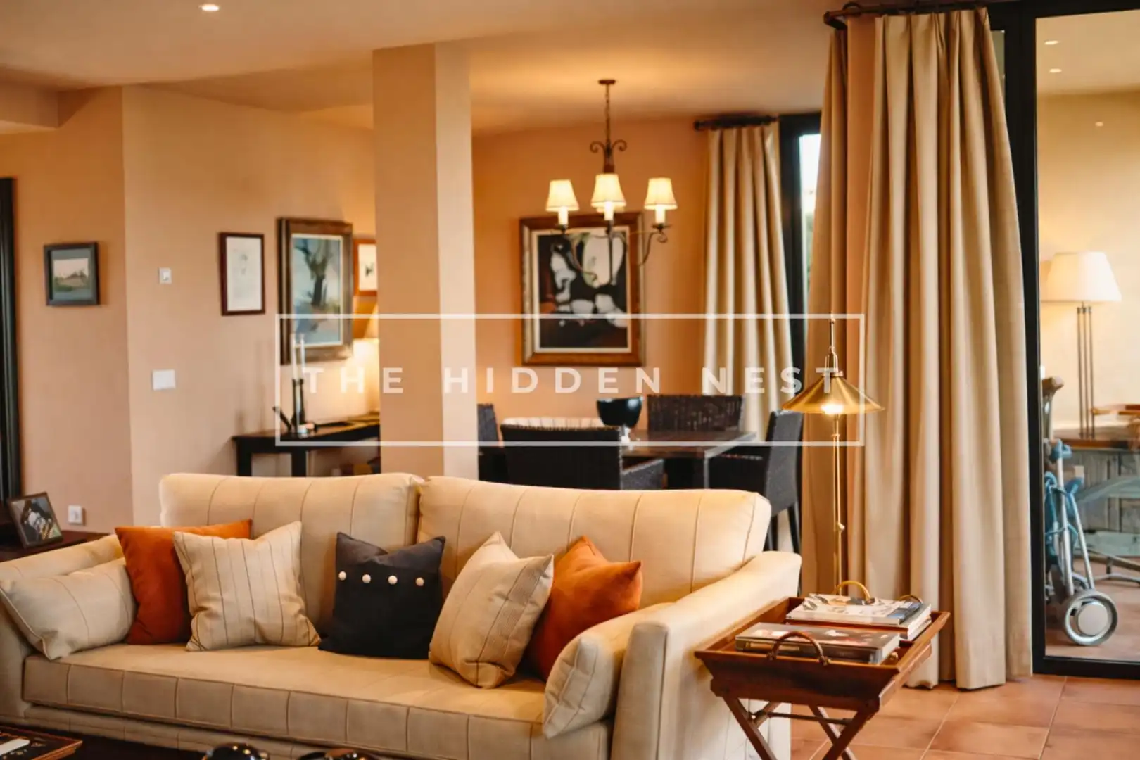 Living room of Houses for sale in Navata  with Air Conditioner, Heating and Private garden