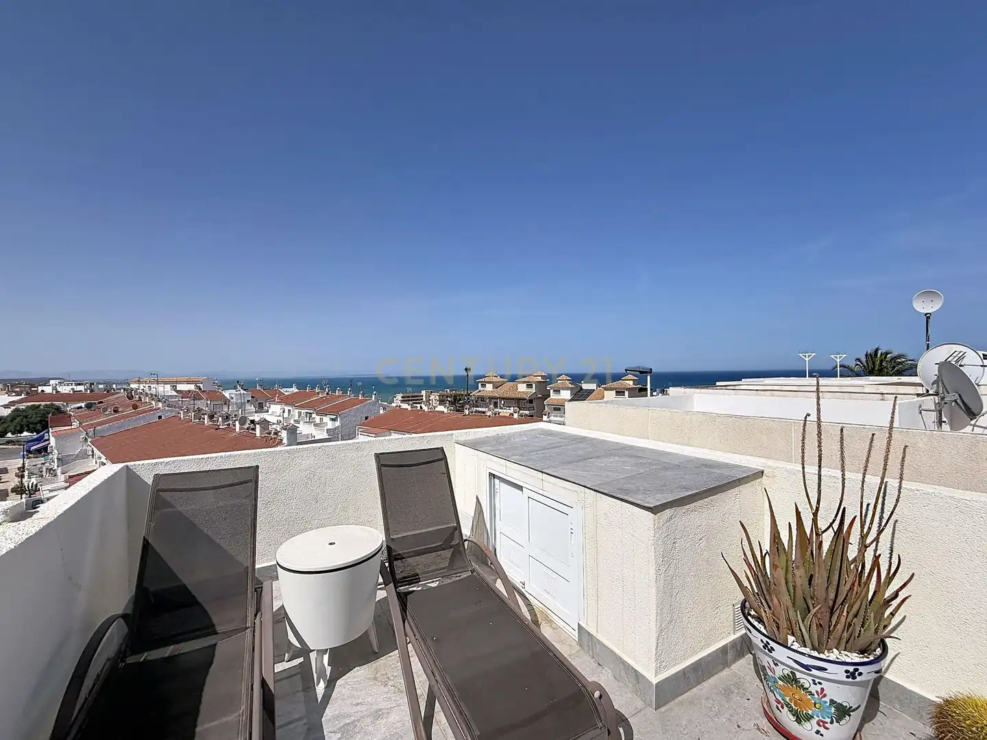 Terraza de Apartamento en venta en Torrevieja con Aire acondicionado y Piscina comunitaria