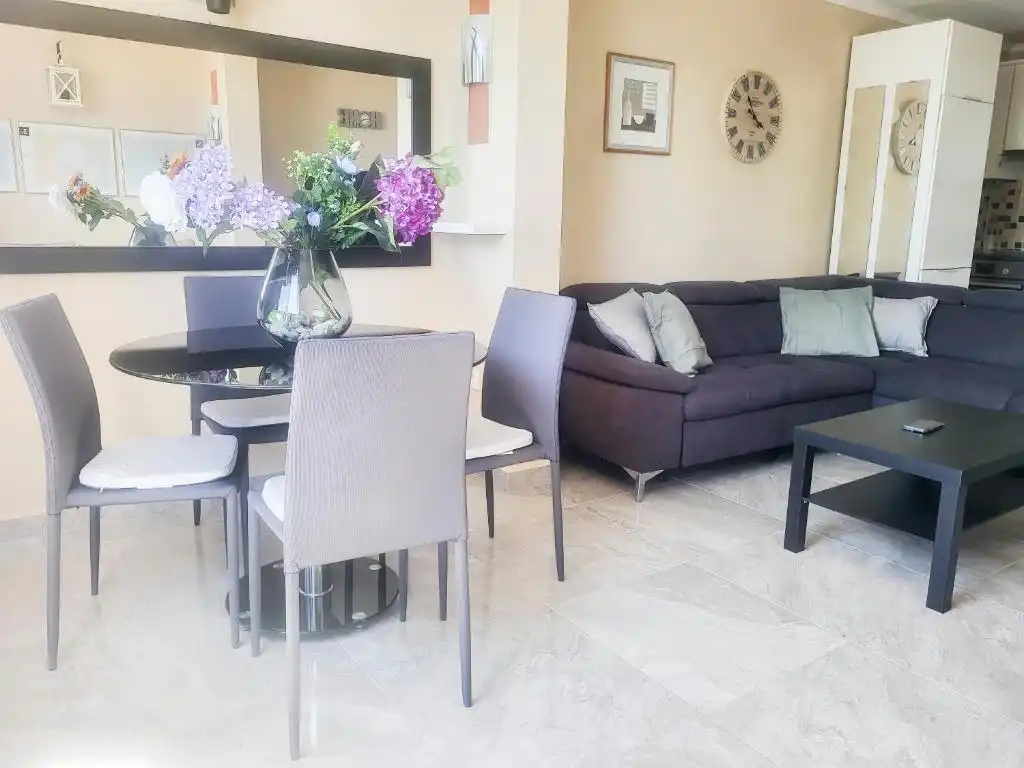 Comedor de Apartamento en venta en San Miguel de Abona con Aire acondicionado, Jardín privado y Amueblado