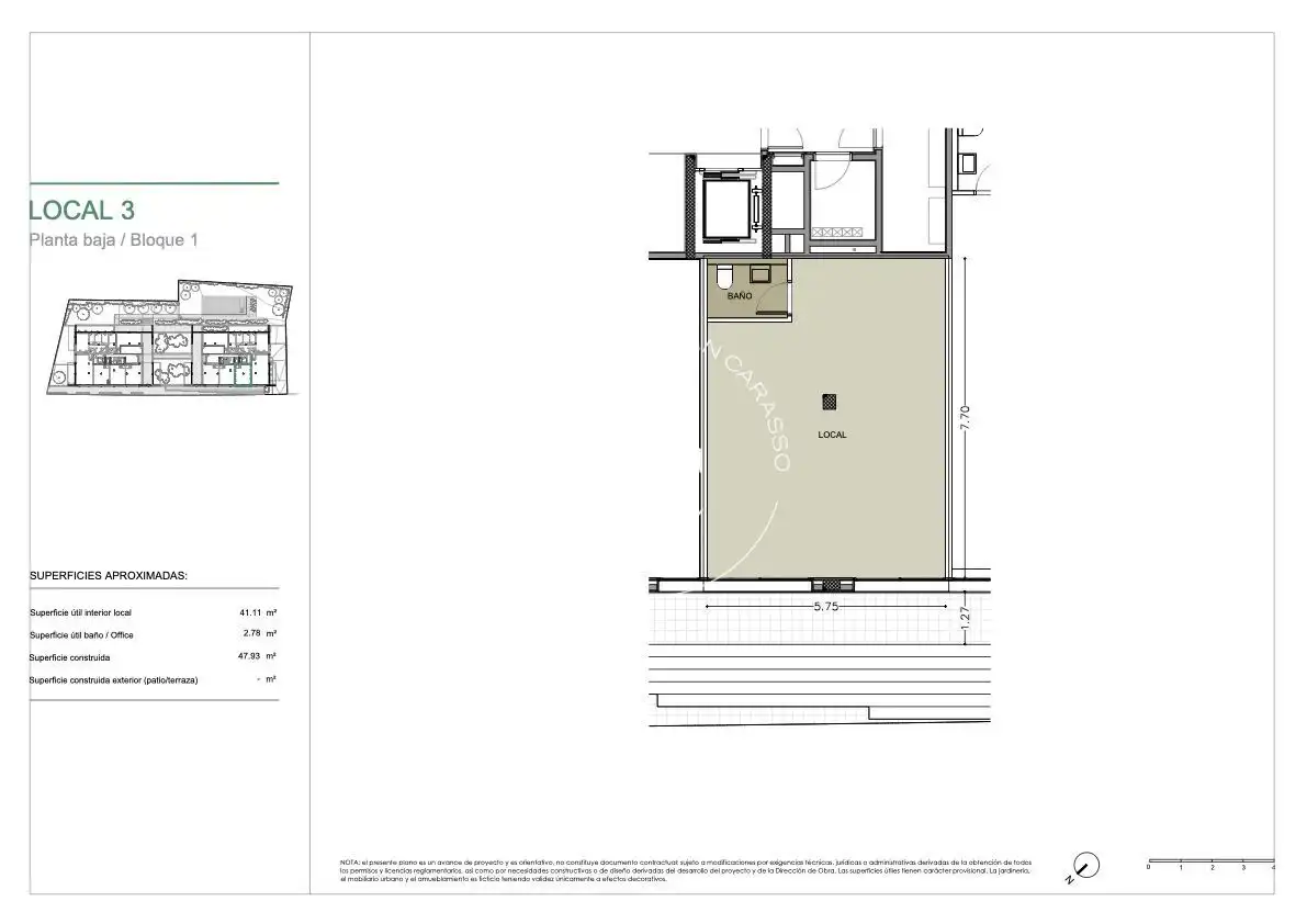 Local comercial de lloguer a Carrer Ramon de Dalmases, imagen 5