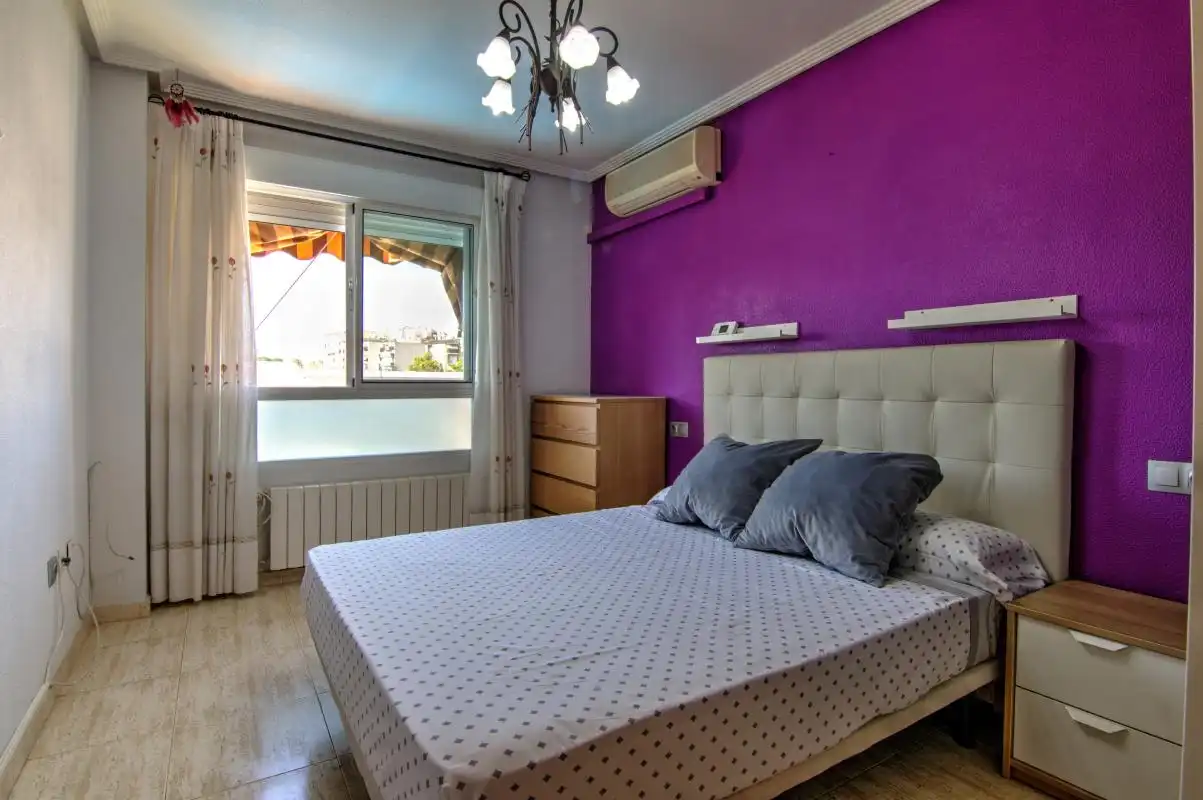 Bedroom of Flat for sale in San Vicente del Raspeig / Sant Vicent del Raspeig  with Air Conditioner, Heating and Private garden