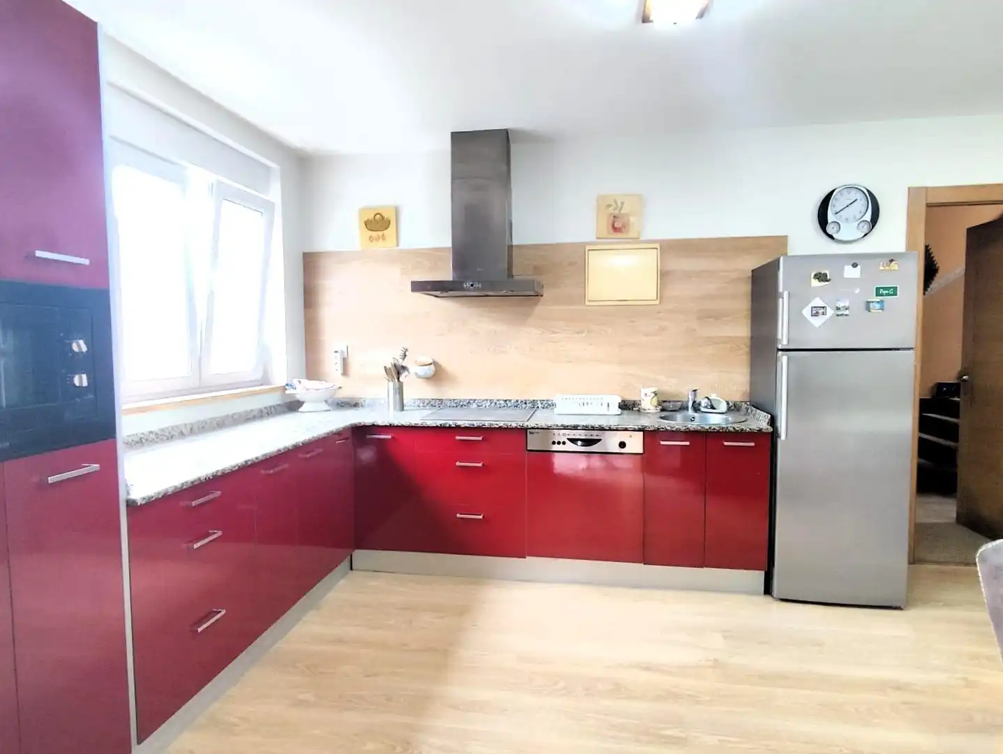 Cocina de Casa o chalet en venta en Castañeda con Calefacción, Jardín privado y Trastero