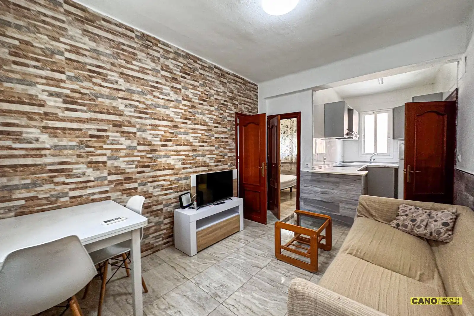 Living room of Flat for sale in Almería  with Air Conditioner and Heating