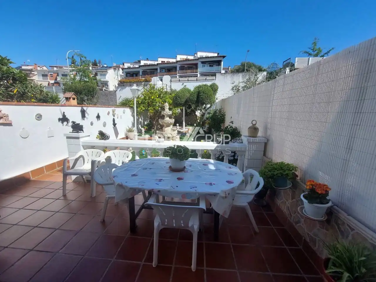 Terraza de Casa o chalet en venta en Olesa de Montserrat con Aire acondicionado, Calefacción y Jardín privado