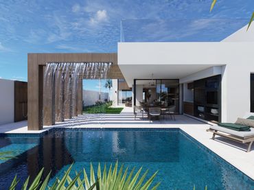Casa di nuova costruzione con piscina in vendita a Calle Tomás Bretón 9