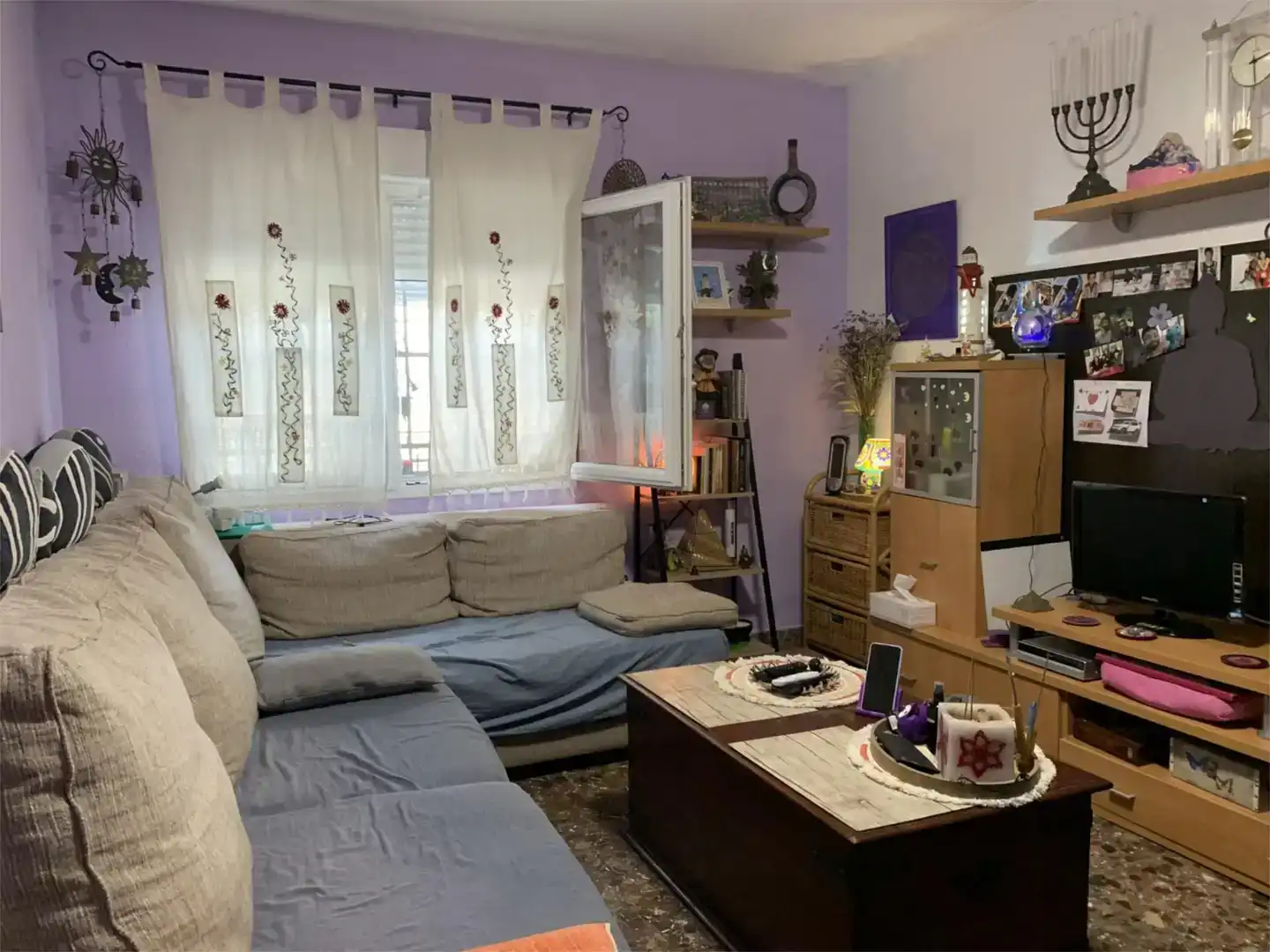 Living room of Houses for sale in Polop  with Balcony