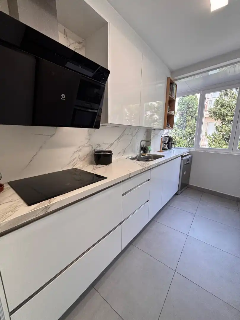 Kitchen of Flat for sale in Vandellòs i l'Hospitalet de l'Infant  with Air Conditioner, Furnished and Balcony