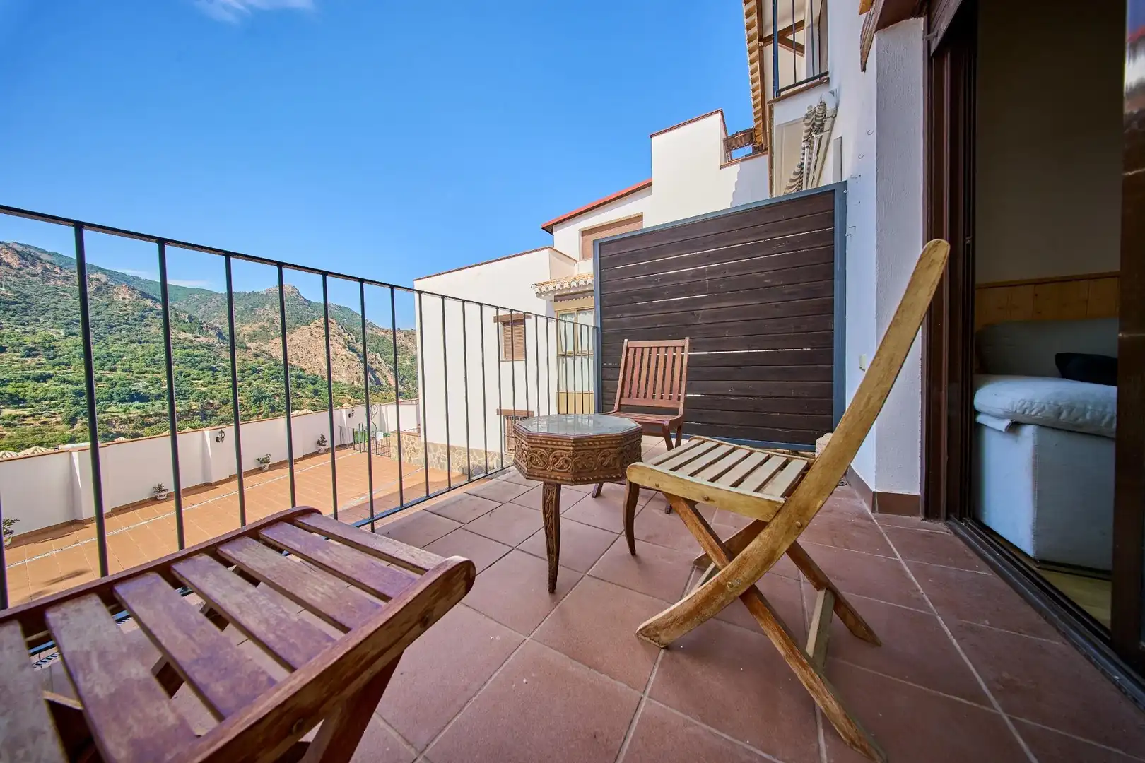Terrace of Flat for sale in Güéjar Sierra  with Air Conditioner and Community pool