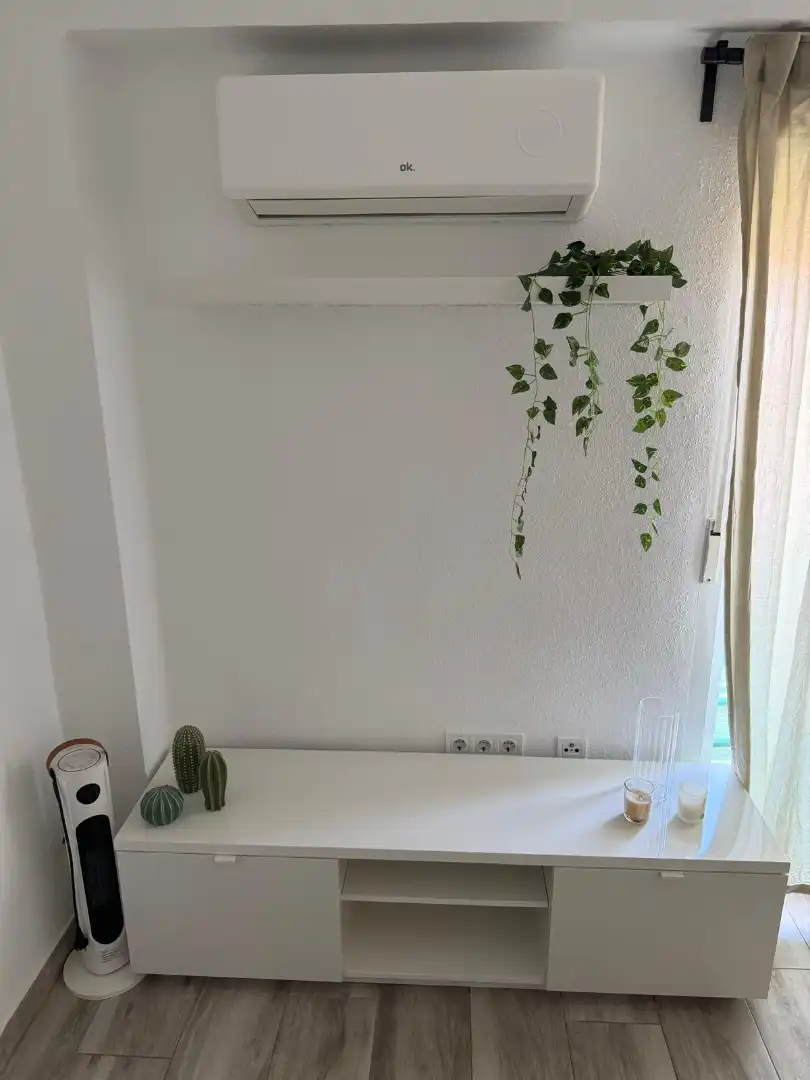 Garden of Flat for rent in Valencia  with Air Conditioner, Furnished and Oven