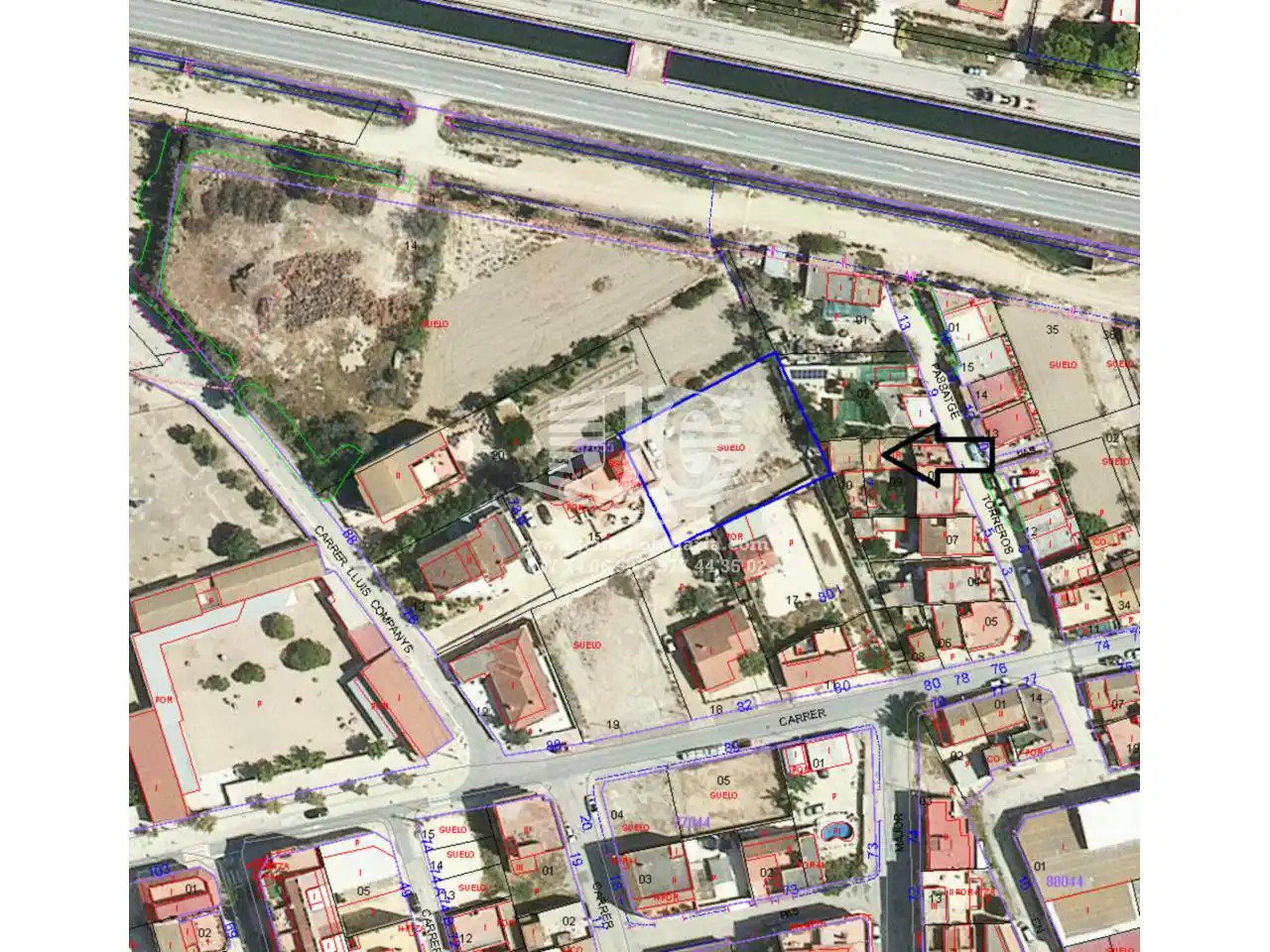 Wohnbaugrundstück zum Verkauf in Calle LLUIS COMPANY, PARTIDA LA CAVA, imagen 5