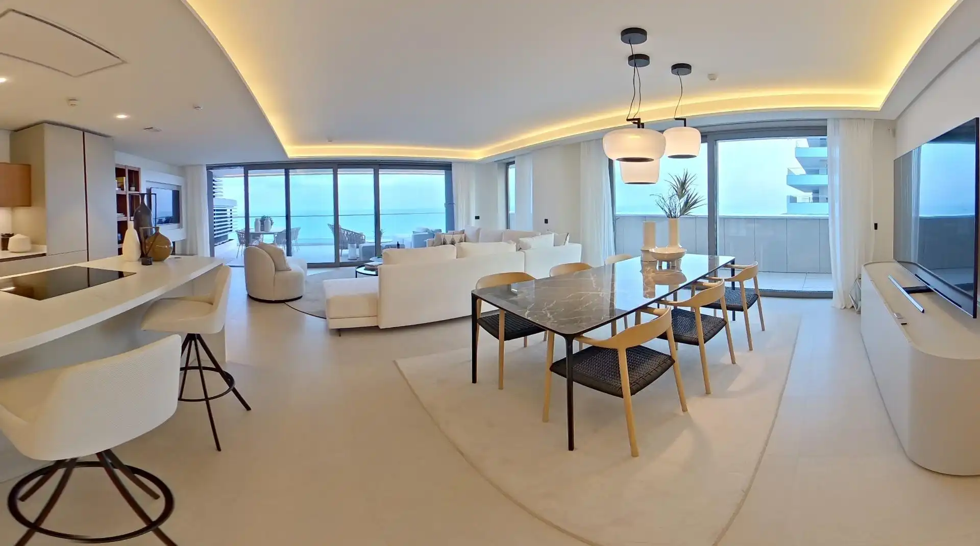 Sala d'estar de Pis de lloguer en Málaga amb Aire condicionat, Calefacció i Terrassa