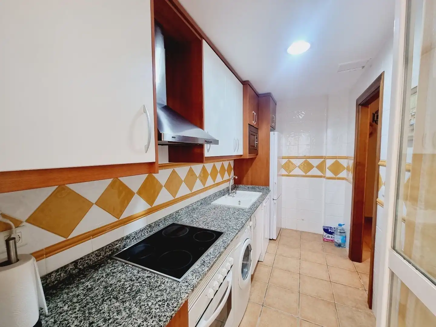 Kitchen of Flat for sale in Vera  with Air Conditioner, Terrace and Swimming Pool