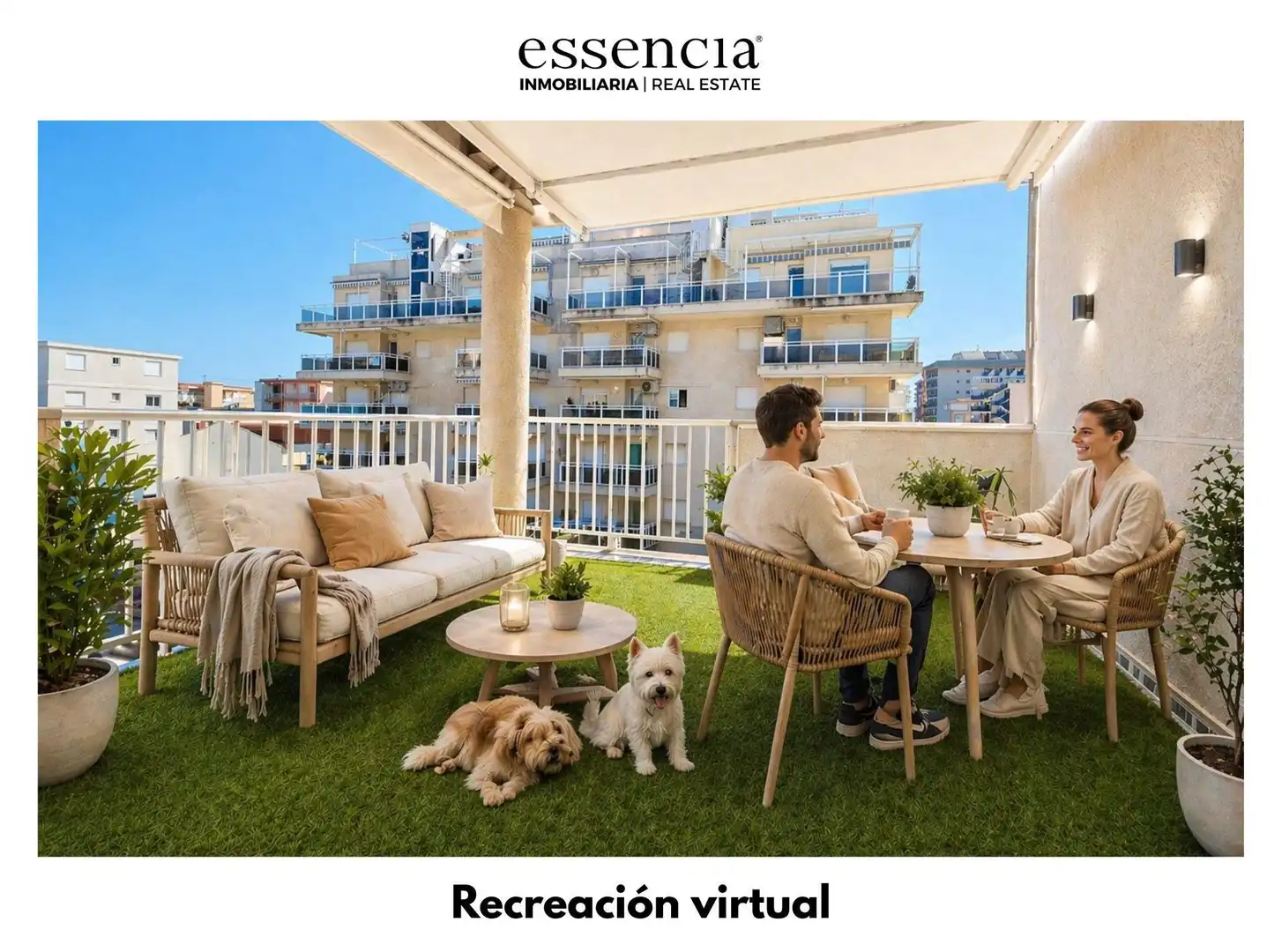 Terraza de Ático en venta en Miramar con Jardín privado, Terraza y Balcón