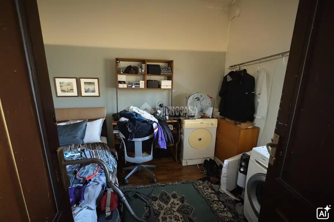 Schlafzimmer von Wohnung zum Verkauf in Barcelona mit Abstellraum und Balkon
