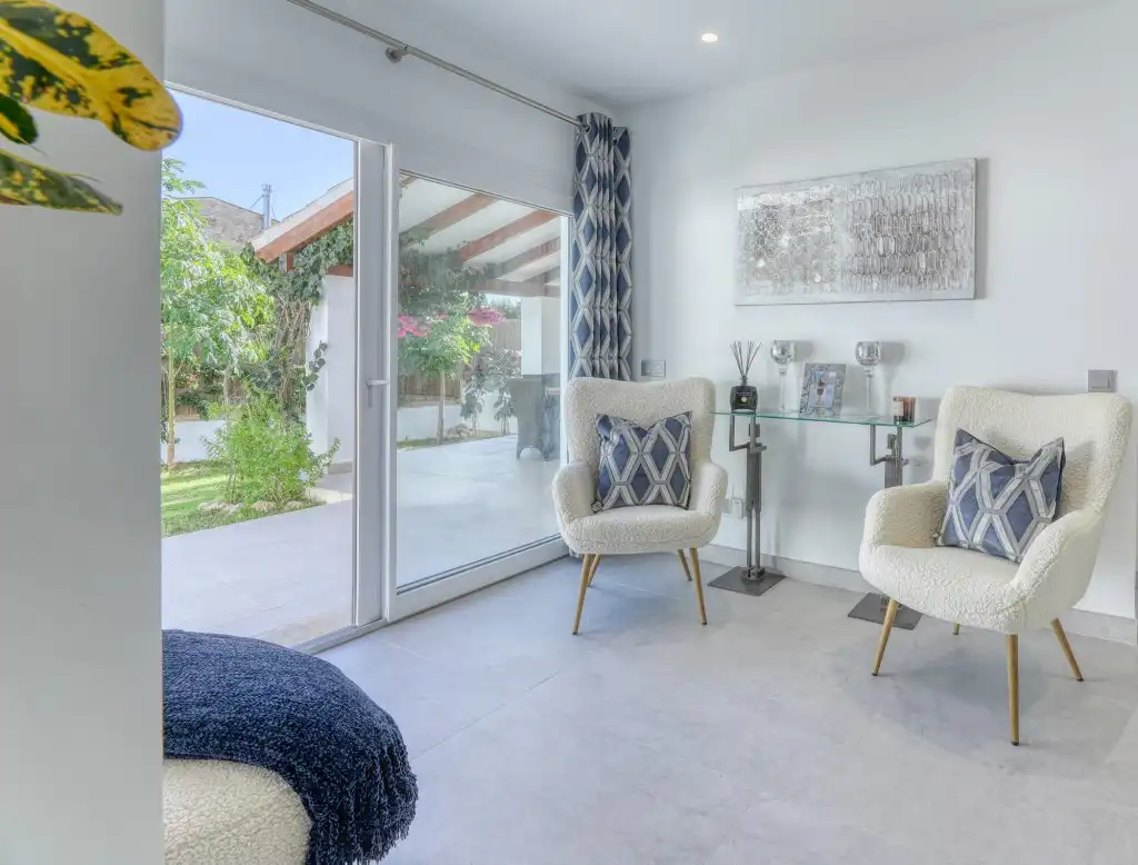 Living room of Houses for sale in Calvià  with Private garden, Terrace and Swimming Pool