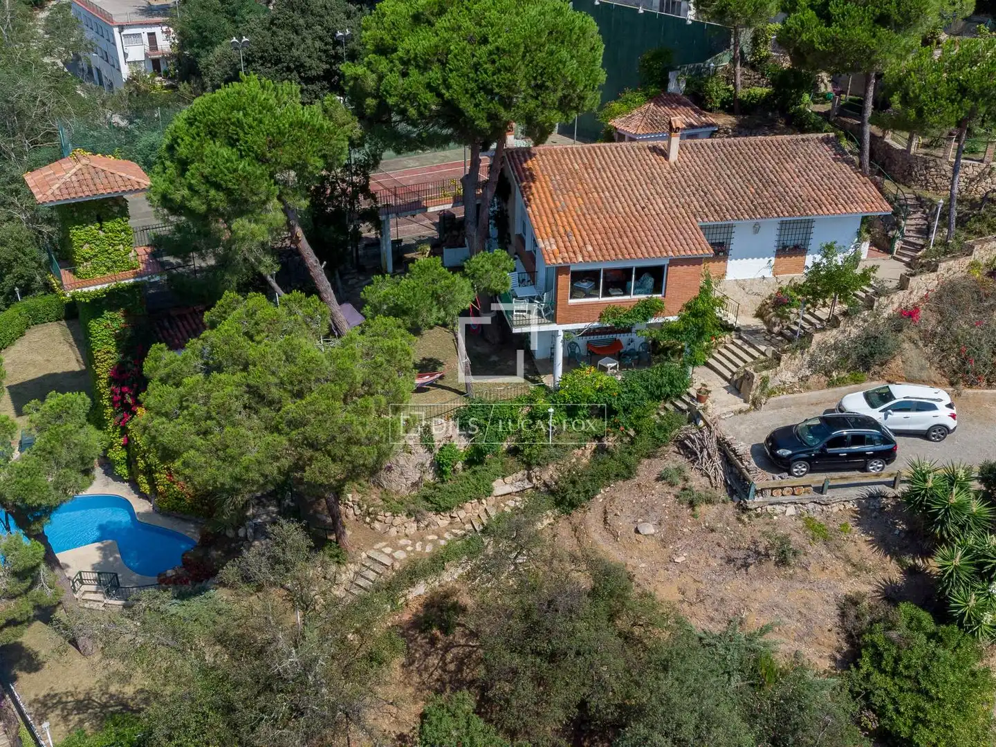 Vista exterior de Casa o chalet en venta en Lloret de Mar con Calefacción, Jardín privado y Terraza