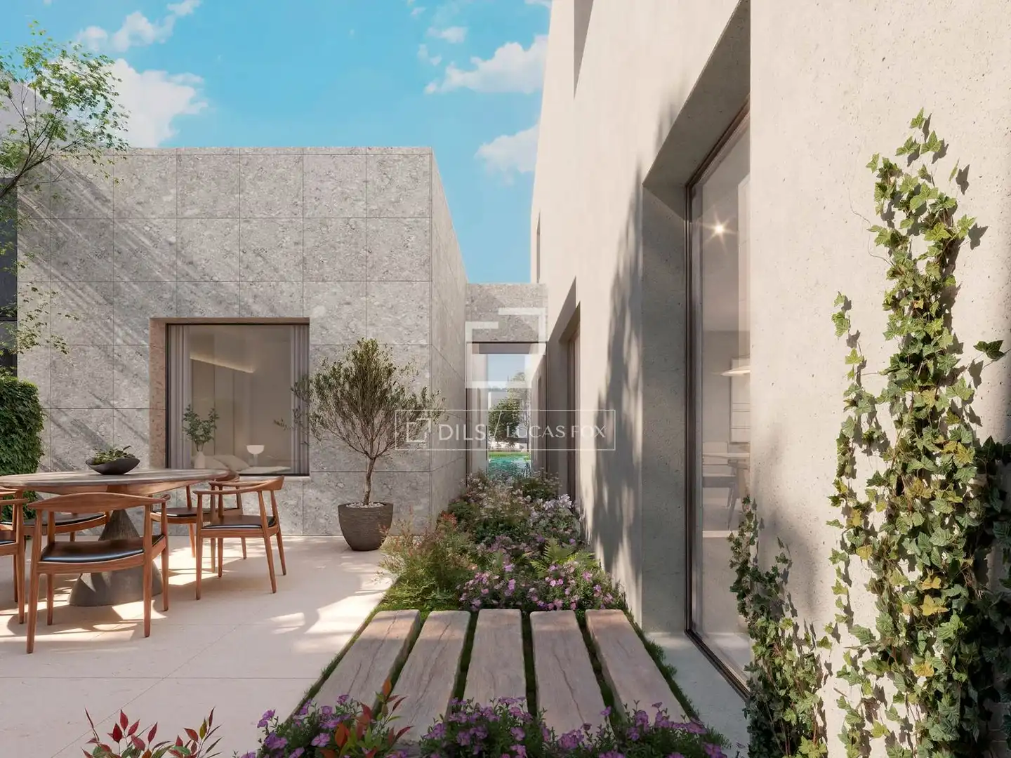 Terraza de Casa o chalet en venta en Torrelodones con Aire acondicionado, Jardín privado y Parquet