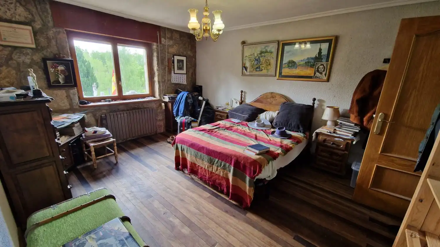 Habitación de Casa o chalet en venta en Santa María de Ordás con Calefacción y Terraza