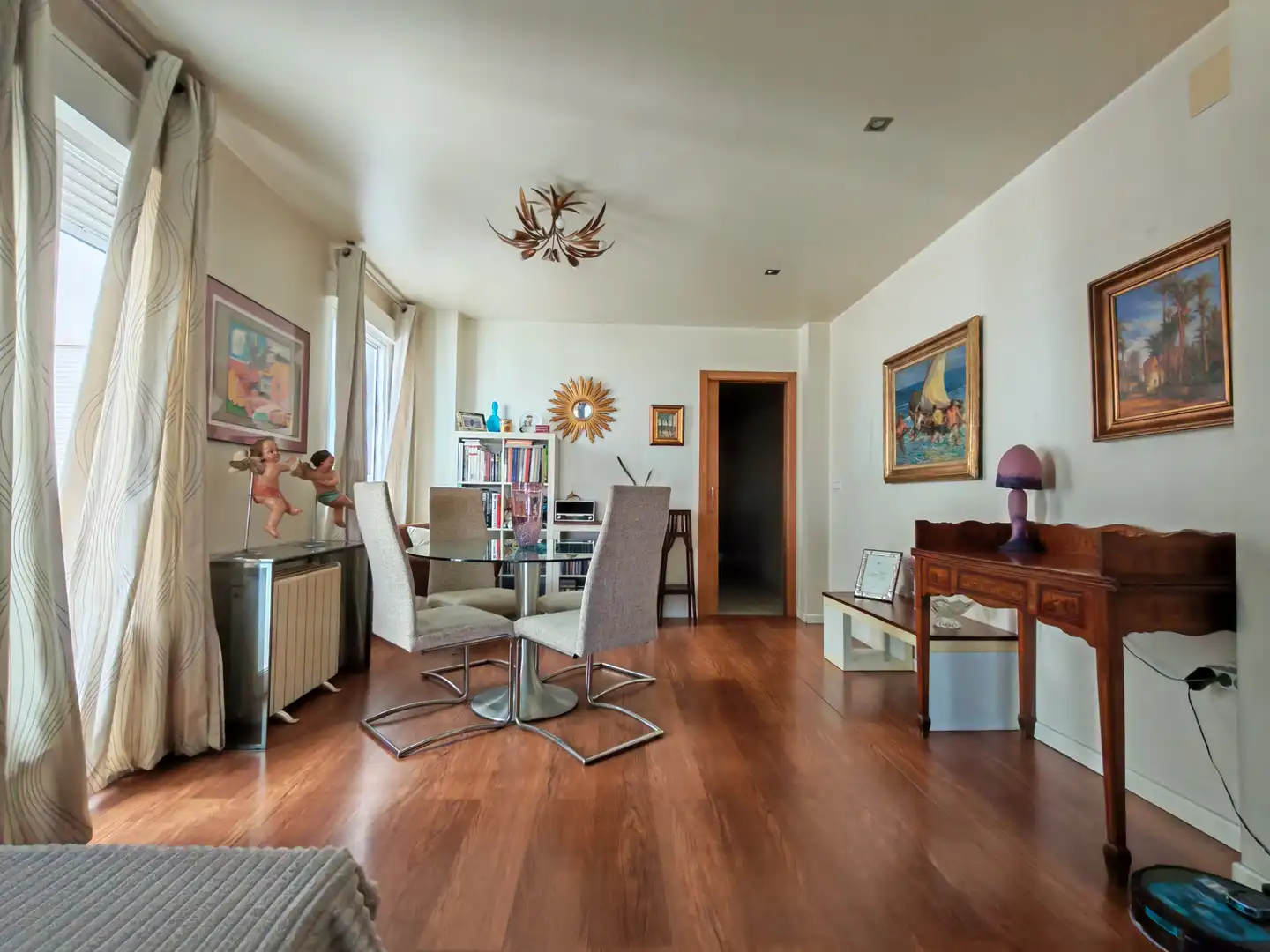 Comedor de Ático en venta en Elche / Elx con Aire acondicionado, Parquet y Terraza