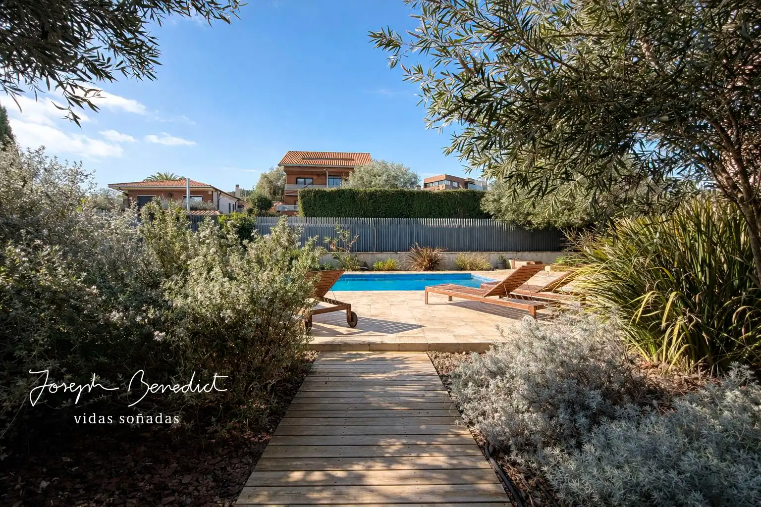 Terrassa de Casa o xalet en venda en Castelldefels amb Aire condicionat, Calefacció i Jardí privat