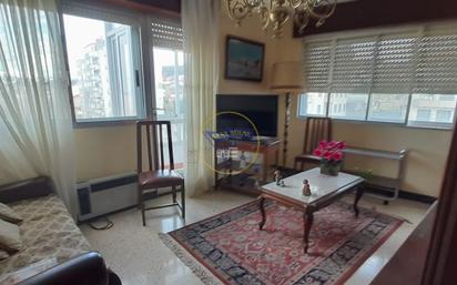 Living room of Flat for sale in Vigo   with Storage room and Balcony