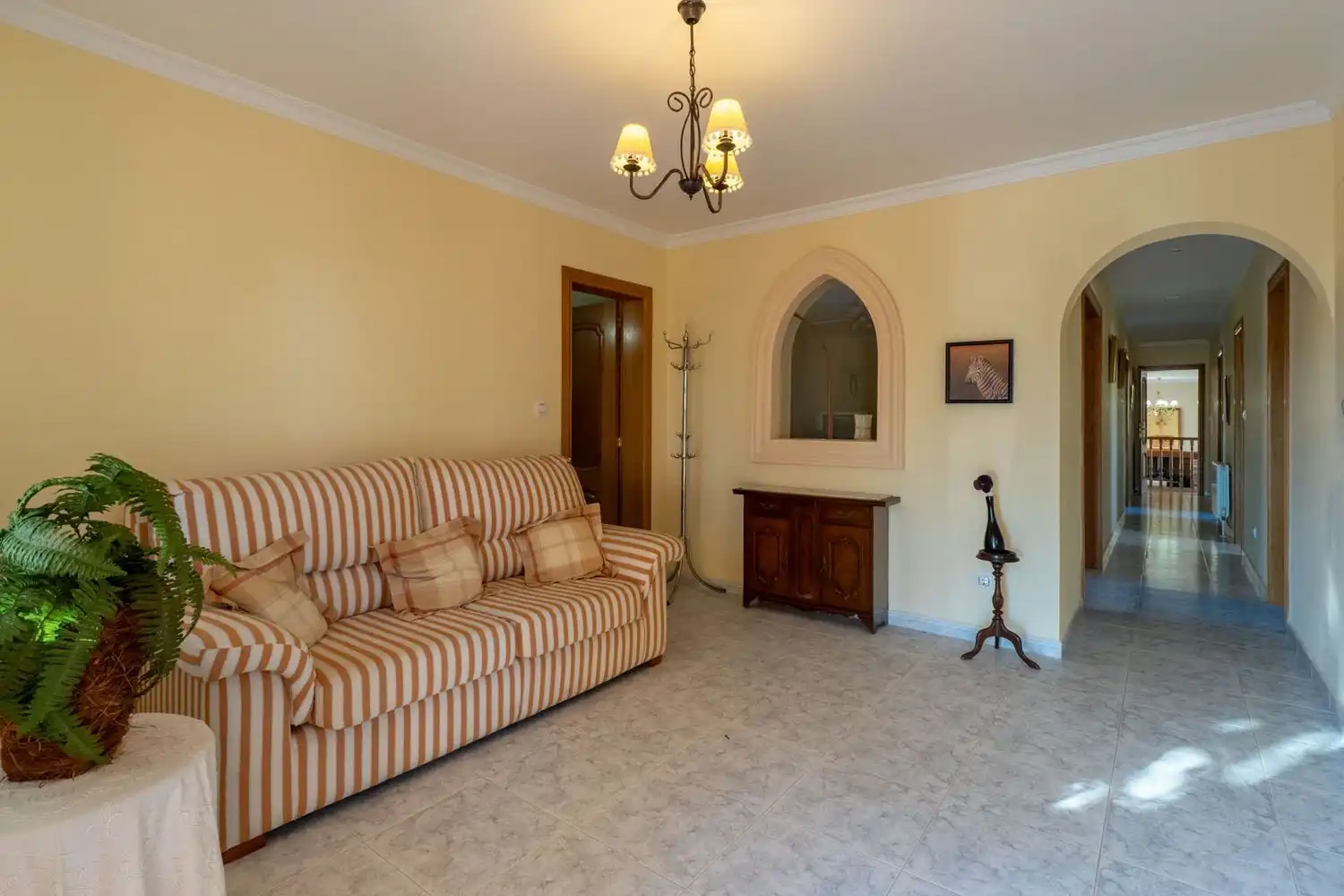 Living room of Houses for sale in Xaló  with Air Conditioner, Heating and Terrace