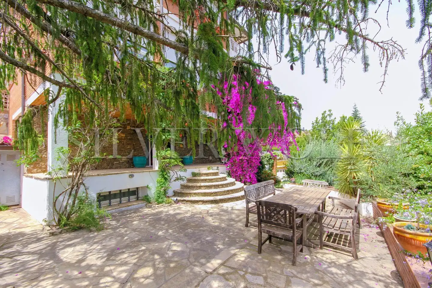 Jardín de Casa o chalet en venta en Vallirana con Calefacción, Jardín privado y Terraza