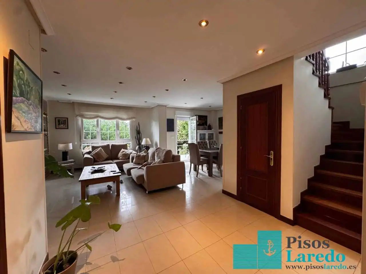 Living room of Houses for sale in Bárcena de Cicero  with Heating, Private garden and Terrace