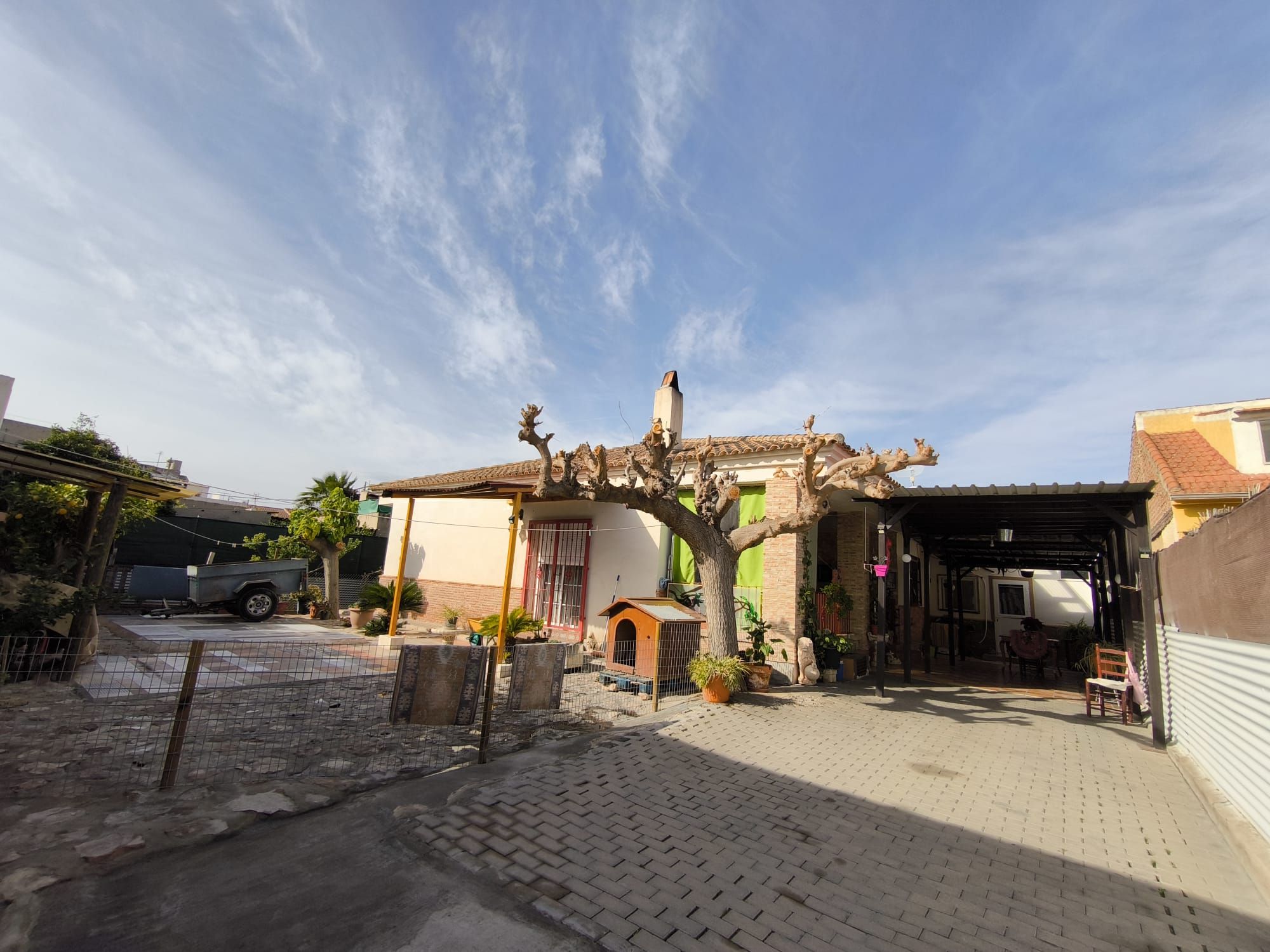 Vista exterior de Casa o xalet en venda en  Murcia Capital amb Aire condicionat, Calefacció i Jardí privat