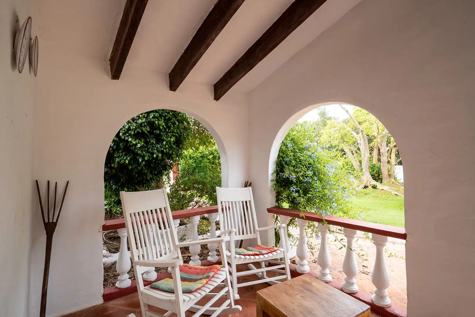 Terrace of Country homes for sale in Maó - Mahón  with Private garden and Swimming Pool