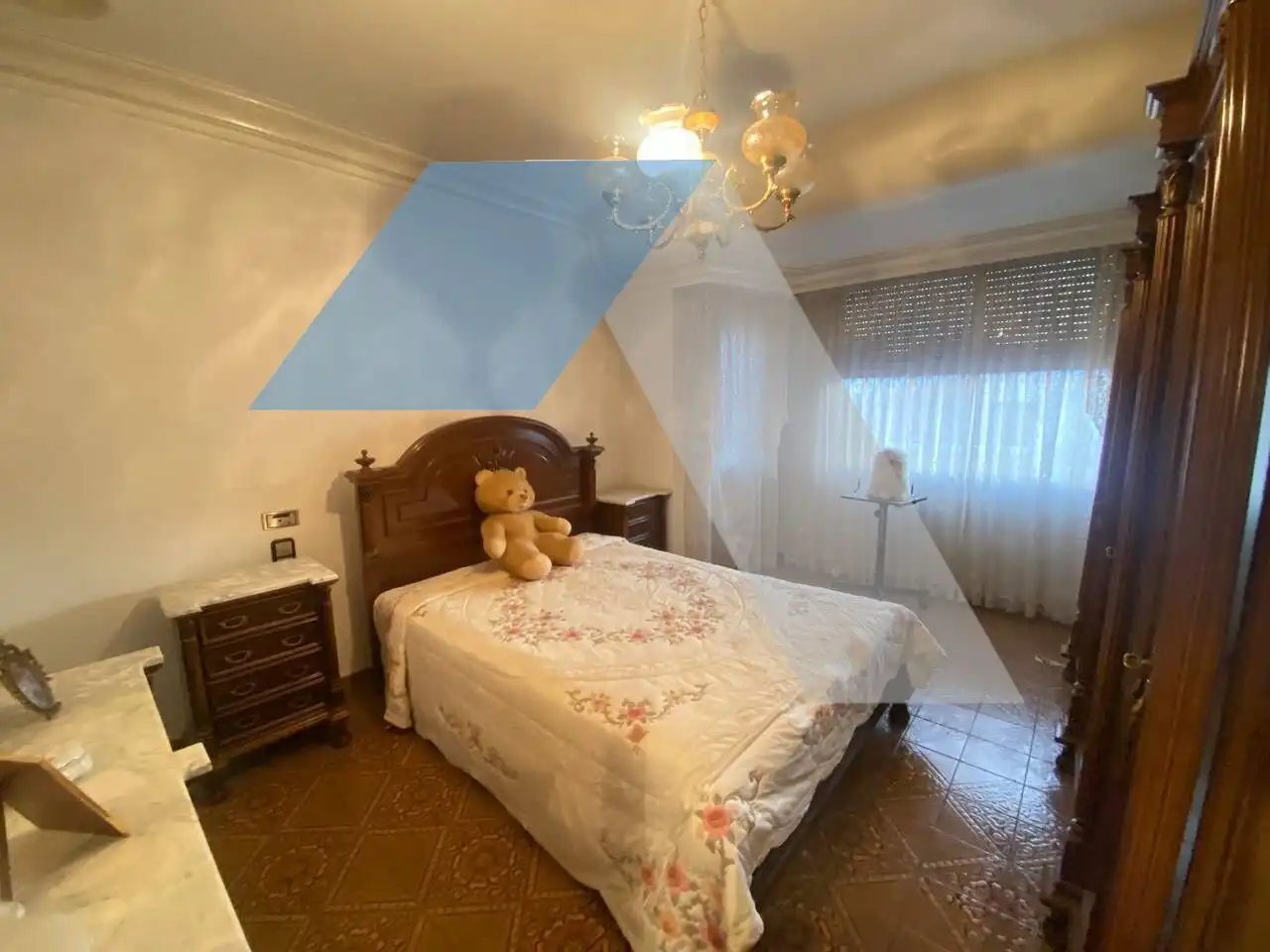 Bedroom of Flat for sale in Aspe  with Air Conditioner, Furnished and Balcony