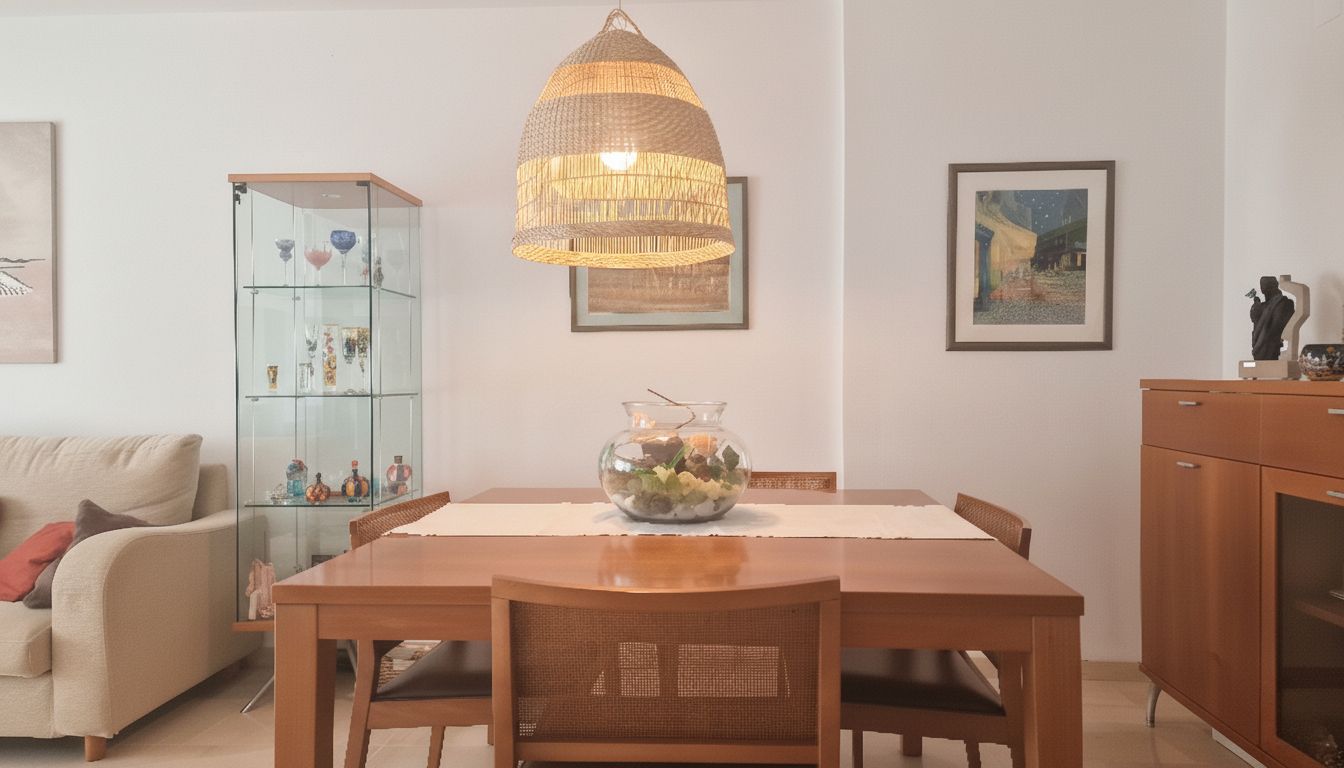 Dining room of Duplex for sale in Terrassa  with Heating, Terrace and Furnished