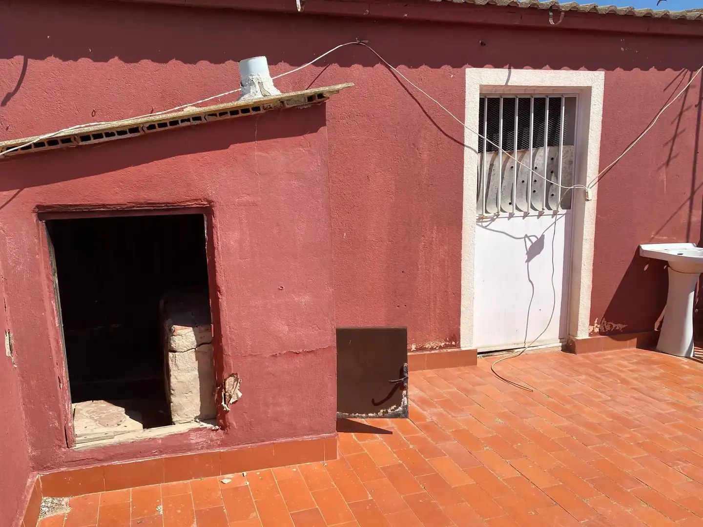 Vista exterior de Casa o chalet en venta en Barrax