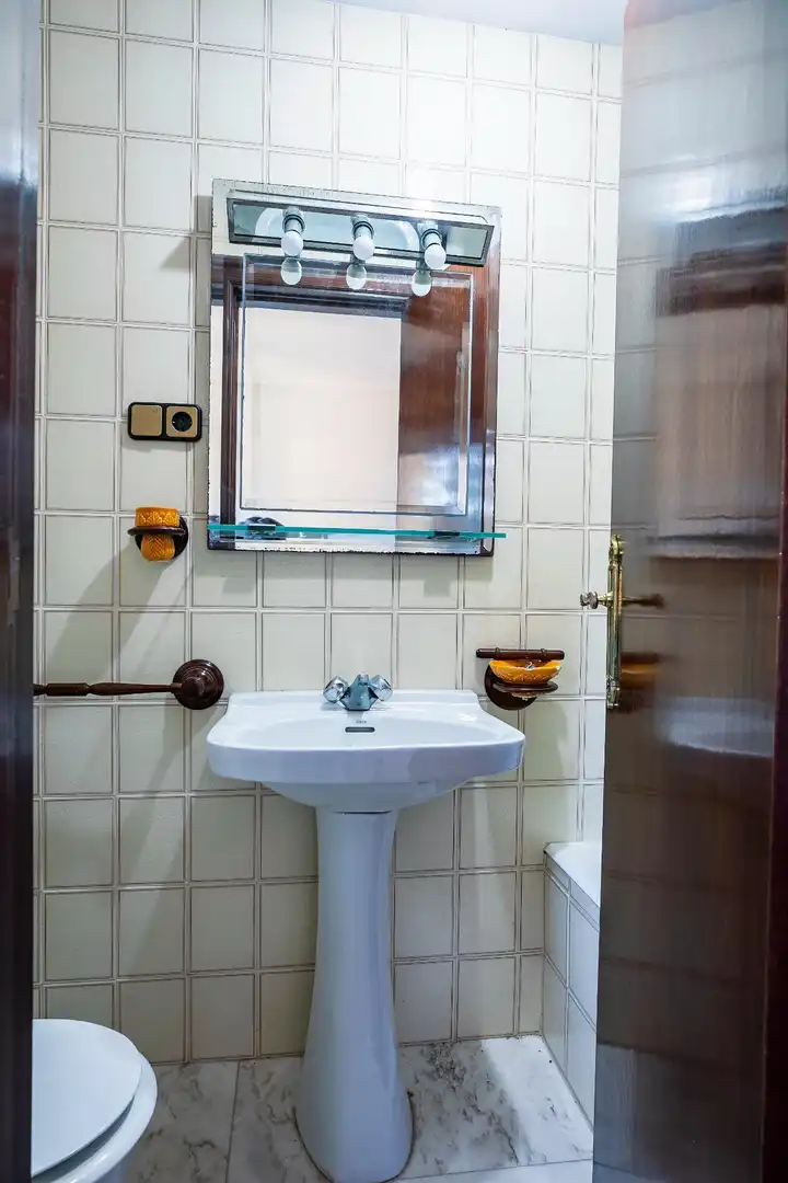Baño de Casa o chalet en venta en Sádaba con Calefacción, Jardín privado y Terraza