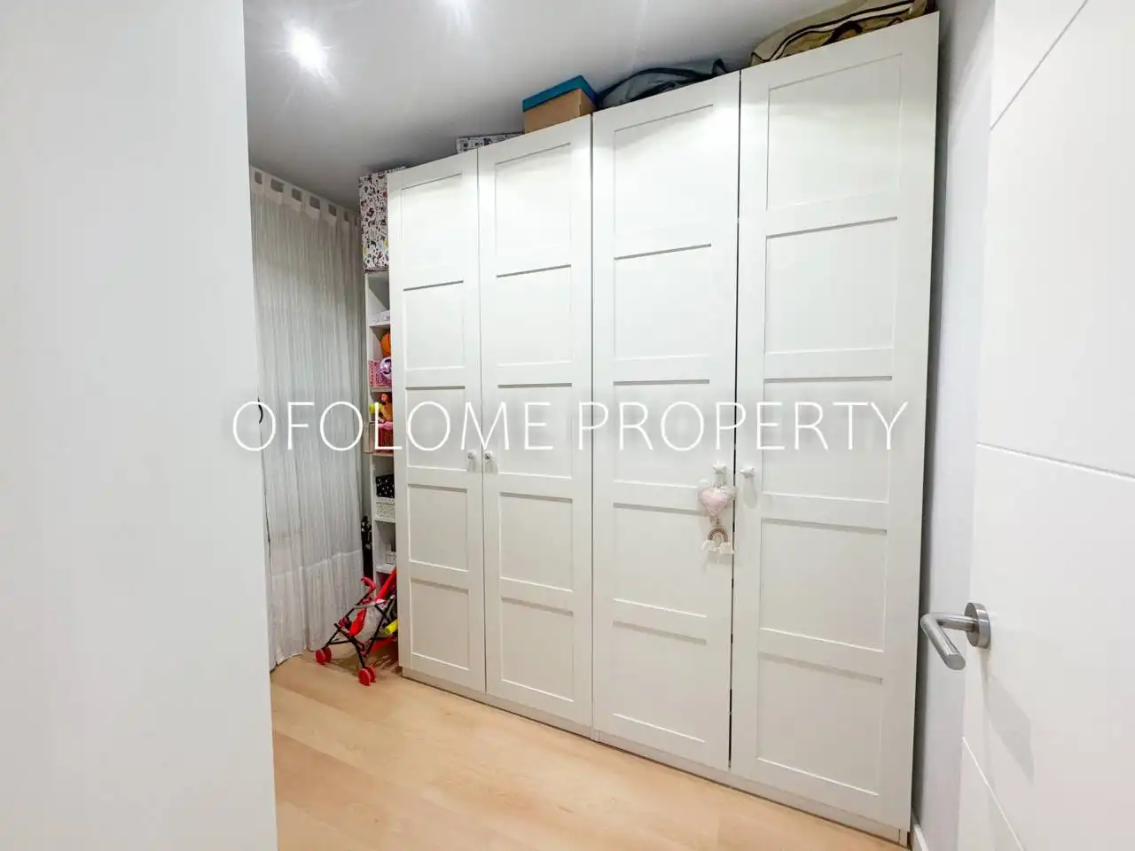 Bedroom of Flat for sale in Sabadell  with Parquet flooring and Balcony