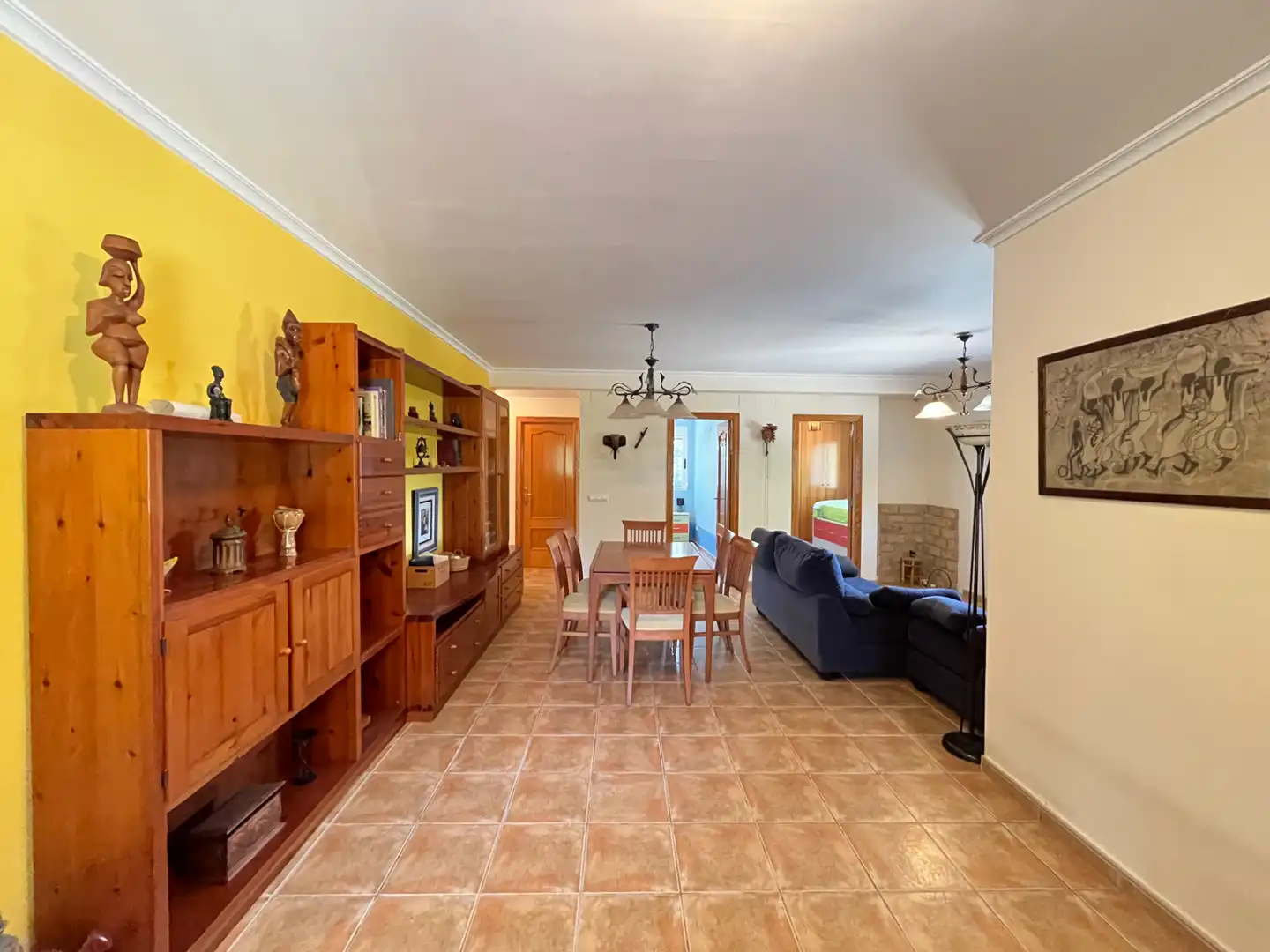 Sala d'estar de Casa o xalet en venda en Sagunto / Sagunt amb Aire condicionat, Calefacció i Jardí privat