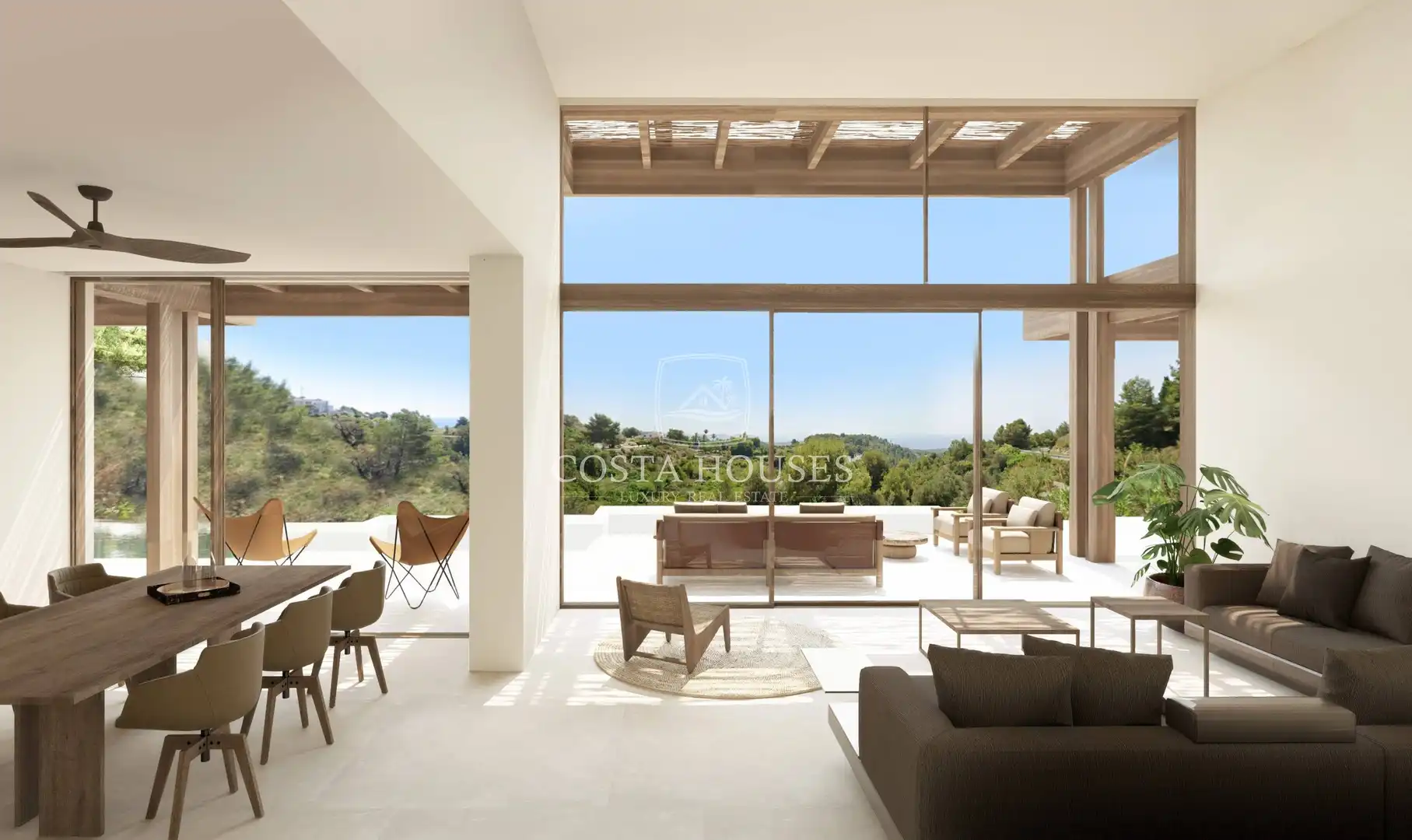 Detached house with terrace for sale in La Fustera, imagen 4