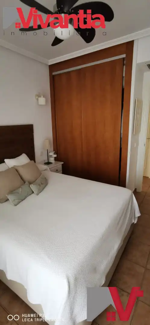 Bedroom of Flat for sale in Vera  with Air Conditioner, Heating and Terrace