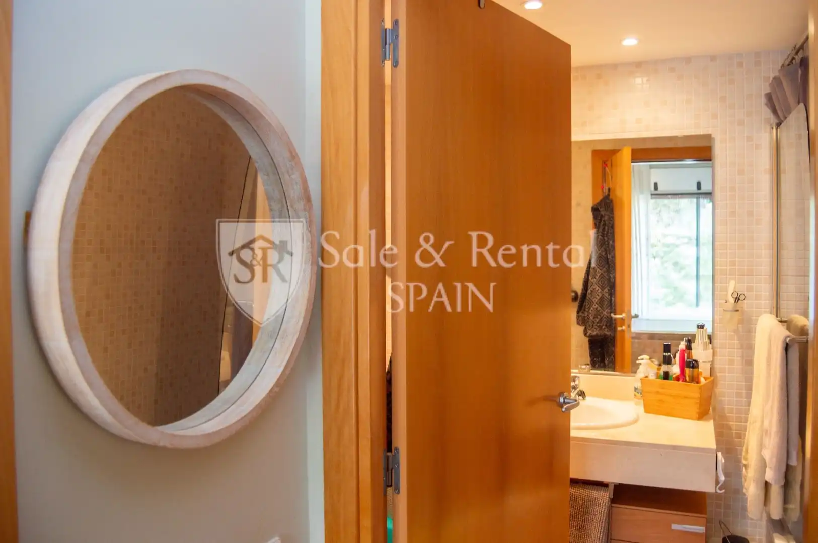 Badezimmer von Wohnung zum Verkauf in Tossa de Mar mit Klimaanlage, Heizung und Terrasse