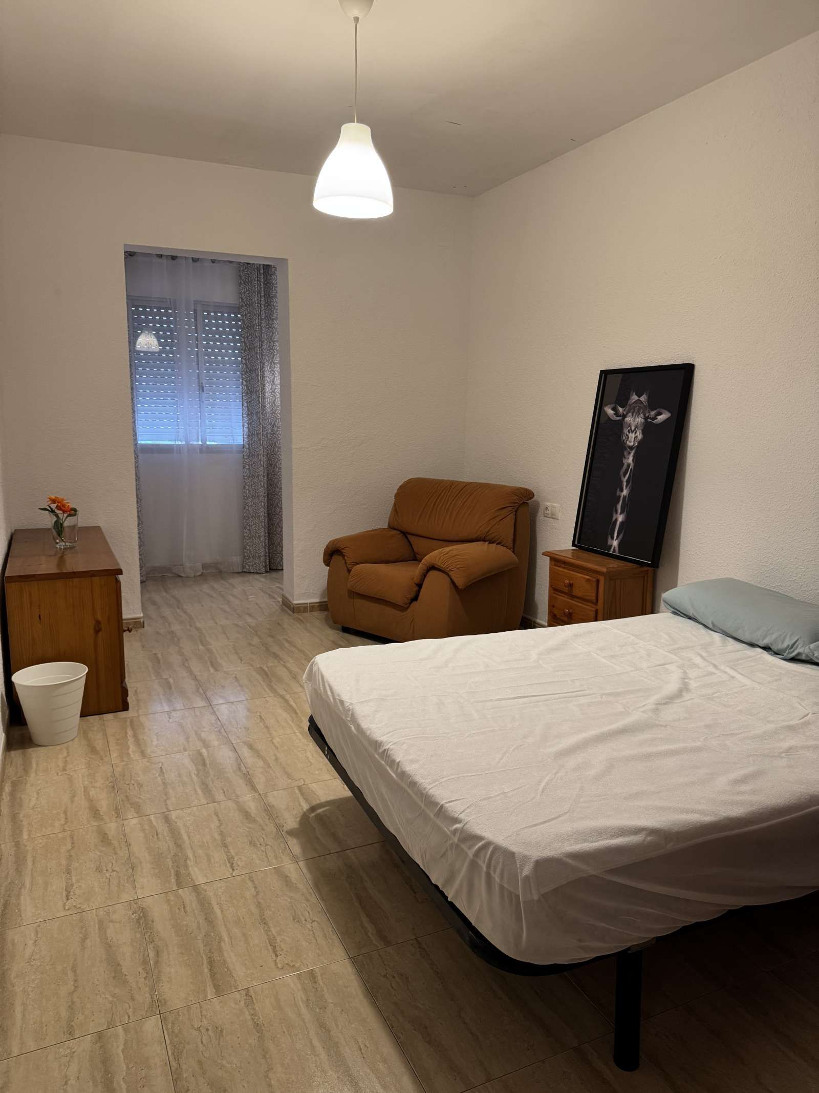Bedroom of Flat to share in Málaga Capital  with Air Conditioner and Terrace