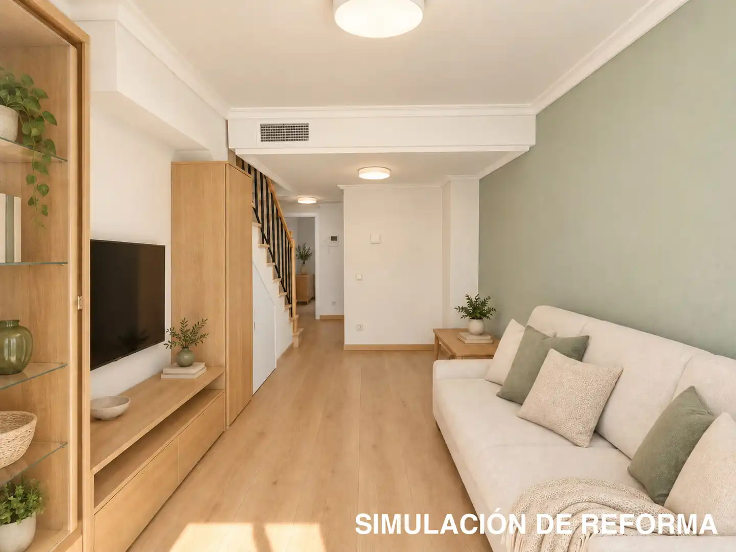 Sala de estar de Piso en venta en Villaverde