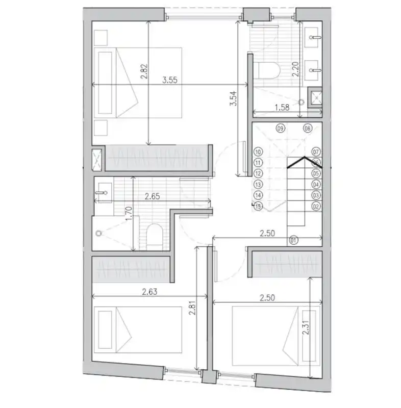 Casa aparellada amb terrassa en venda a Carrer dels Cirerers, imagen 15